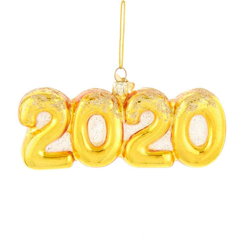 Kurt Adler Noble Gems 2020 Glass Ornament (Set of 8)