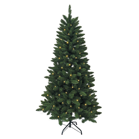 Kurt Adler Kurt Adler 6-Foot Pre-Lit LED Green Pine Tree