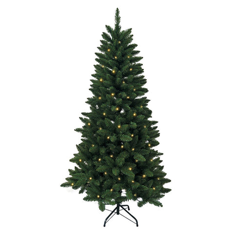 Kurt Adler 6-Foot Pre-Lit Green Pine Tree