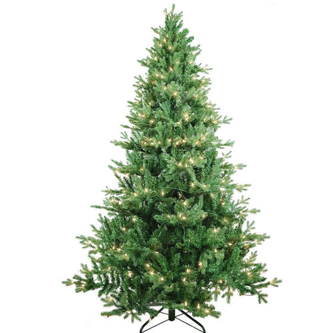 Kurt Adler 7-Foot Pre-Lit Clear Incandescent Jackson Pine Tree