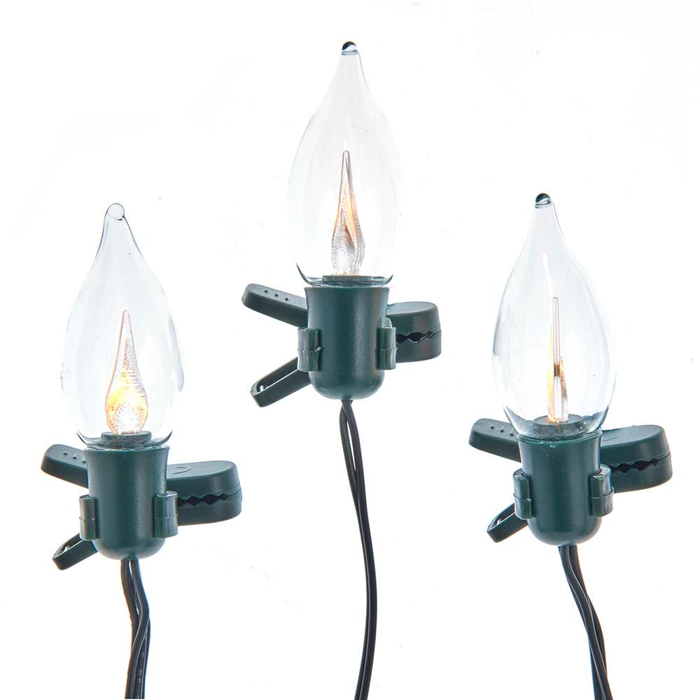 Kurt Adler Flicker Flame Light Set