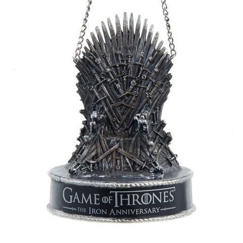 Kurt Adler Game Of Thrones 10th Anniversary Ornament (Set of 6)
